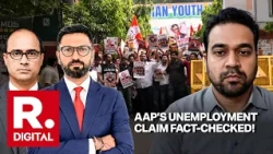 The Debate: AAP Fact-Checked! Republic Puts Vaibhav Srivastava on the Spot Over Unemployment Claim