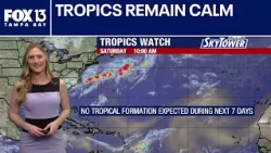 Saharan dust returns, but tropics remain quiet
