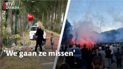 Honderden mensen herdenken Joann (18) en Oona (17) | RTV Utrecht