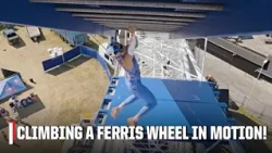 Ida Mathilde Steensgaard climbs a Ferris wheel while it was moving! | Vibe Check