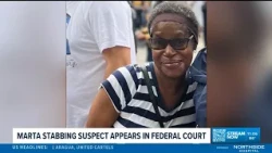 MARTA stabbing suspect accused of killing elderly woman on train pleads not guilty in court