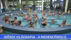 Idősek világnapja - a medencében is