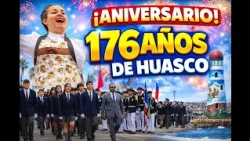 AUTORIDADES REGIONALES SALUDAN A HUASCO EN SU ANIVERSARIO 176