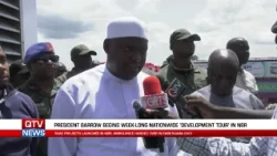 PRESIDENT BARROW BEGINS NATIONWIDE DEVELOPMENT TOUR IN NBR.