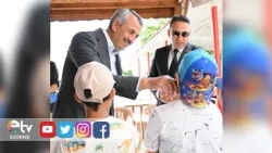 GOVERNOR SEZER AND HIS WIFE MET WITH CHILDREN UNDER STATE CARE