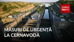 Danube water level nearing critical threshold at Cernavodă