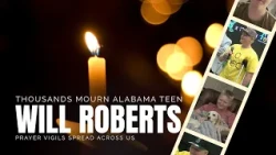 Prayer vigil for Will Roberts after he passed away from bone cancer