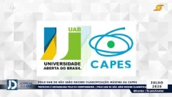 POLO UAB DE SÃO JOÃO RECEBE CLASSIFICAÇÃO MÁXIMA DA CAPES