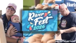 Pork roll eating contest pairs with waterfront fun at RiverFest in Trenton