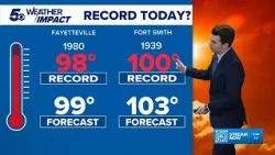 Latest Weather | Record heat this week