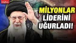 Funeral prayer held for Khamenei in Tehran! Ulusal Kanal covered the historic moment on-site!
