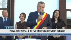 FIRST DAY OF SCHOOL: STUDENTS IN VÂLCEA ARE BACK IN CLASS
