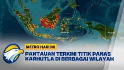 Pantauan Hotspot dari Laman Sipongi Milik Kemenhut [Metro Hari Ini]