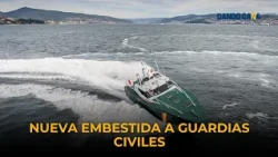 Two officers injured after being rammed by a drug boat in Almería