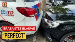 Police park it super tight... | Brabantse Blauwe