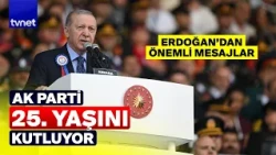 Critical messages from President Erdoğan on the 25th anniversary of the founding