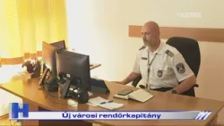 Új városi rendőrkapitány – ZTV Híradó 2026-07-03