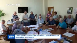 Candidații la alegerile CARP, convocarea adunării generale fiind vineri, 16 octombrie