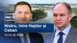 Știrile PRO TV (ORA 20:00) | NISTRU, ÎNTRE HAJDER ȘI CEBAN | Moldova