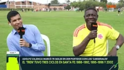 "Derbies are always special matches. We Santa Fe fans are happy," 'Tren' Valencia