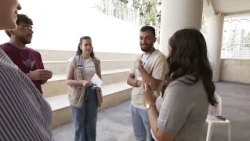 فعالياتٌ شبابيه بعنوان  واحدٌ في المسيح في كليةِ تراسانطة بمنطقةِ اللويبده بعمان