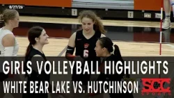 Highlights - HS Girls Volleyball White Bear Lake vs. Hutchinson - August 27, 2026