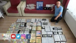 HE COLLECTED CURRENCY FROM 163 COUNTRIES