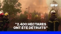 Gironde wildfire: 8,800 more people evacuated as a precaution