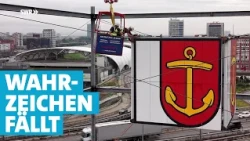 Historischer Moment für Ludwigshafen: Ein Wahrzeichen verschwindet für immer
