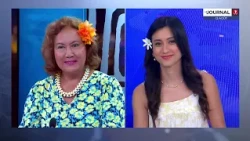 Minarii Galenon Taupua, invitée du journal