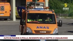NEWS. CAR FIRE IN POLLA, OVERNIGHT ACCIDENT IN CASALBUONO