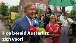 Koning bezoekt Austerlitz vanwege hoog risico op natuurbranden | RTV Utrecht