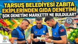 FOOD INSPECTION BY TARSUS MUNICIPALITY POLICE TEAMS @Kanal33mersin