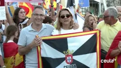Ceuta takes to the streets to thank all of Spain for their support