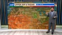 Heat and humidity continue with storm chances in view