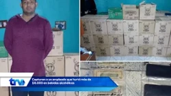 Capturan a un empleado que hurtó más de $5.000 en bebidas alcohólicas