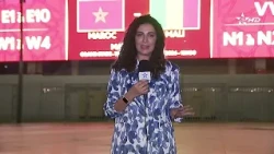 From in front of the Grand Stadium of Tangier, sports channel correspondent Zineb El Bari provide...