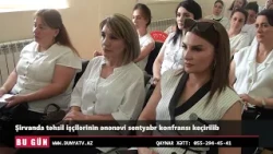 Şirvanda təhsil işçilərinin ənənəvi sentyabr konfransı keçirilib