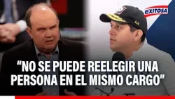 🔴🔵 José Luna Morales sobre posible triunfo de RLA: “No se puede reelegir en el mismo cargo”
