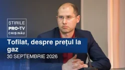 PRO TV News (5:00 PM) | TOFILAT ON GAS PRICES | Moldova