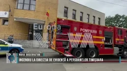 Fire at the Timișoara Population Records Office