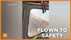 Man rescued by helicopter from Grand Canyon flood