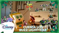 TOY STORY 5: ¿Cuántos Buzz Lightyear puedes contar? ⭐️ | @disneychannelES