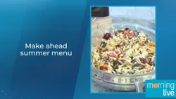 Make ahead summer menu