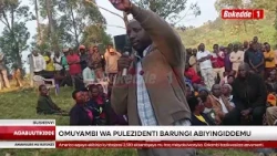 Abantu ku byalo mukaaga basattira, babagoba ku bibanja.