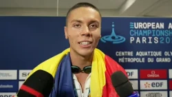 Corespondență de la Paris | David Popovici a spus unde s-a făcut diferența după ce a câștigat aurul