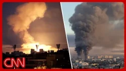 Russia unleashes 11-hour barrage of strikes on Kyiv