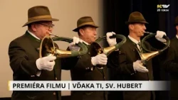 Premietane filmu "Vďaka ti, Sv. Hubert" v kine Iskra.
