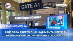 ASUS SAPA PROFESIONAL KALIMANTAN DENGAN LEPTOP AGENTIC AI LURING EXPERTBOOK ULTRA