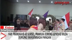 65th South Sumatra Scout Day, Scouts Encourage Younger Generation to Support Food Self-Sufficiency